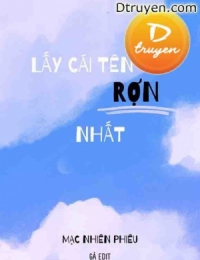 Lấy Cái Tên Rợn Nhất